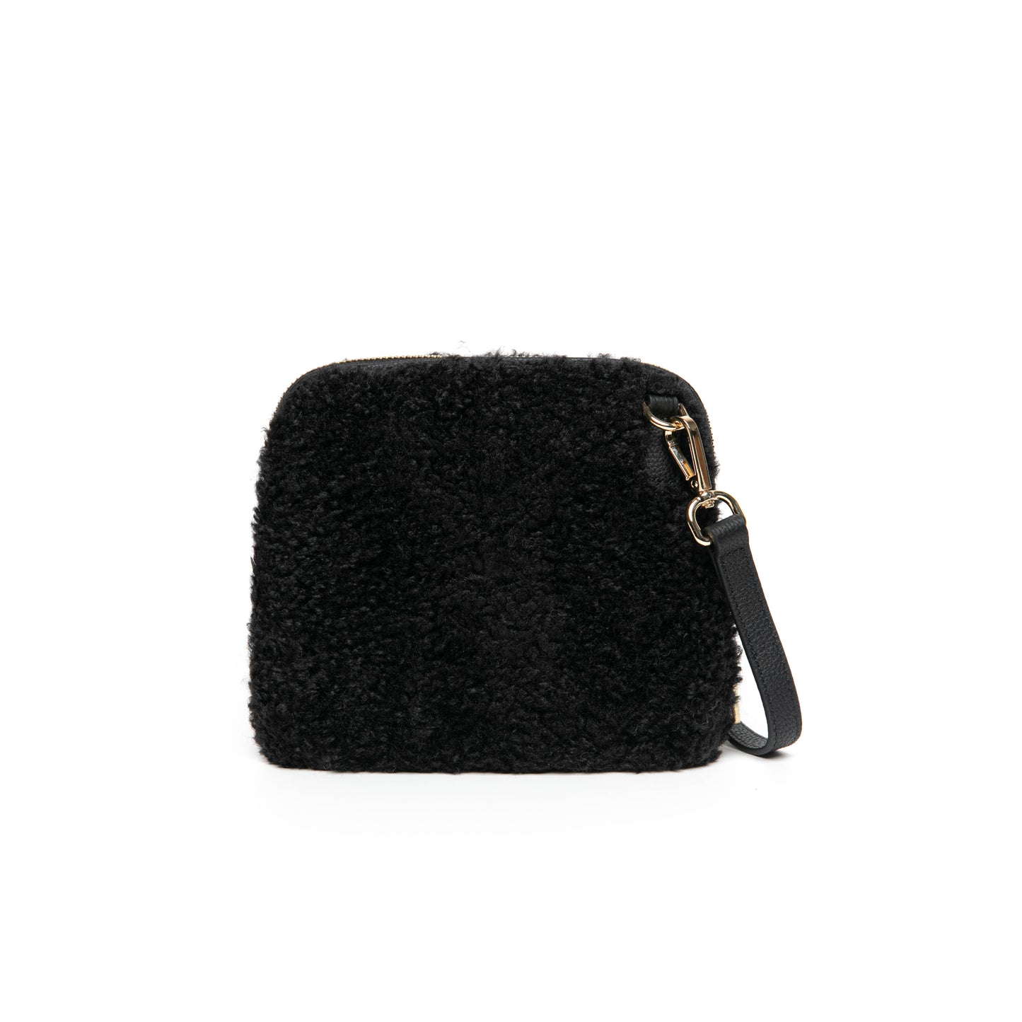 Zita Faux Shearling Crossbody Bag by Clemés