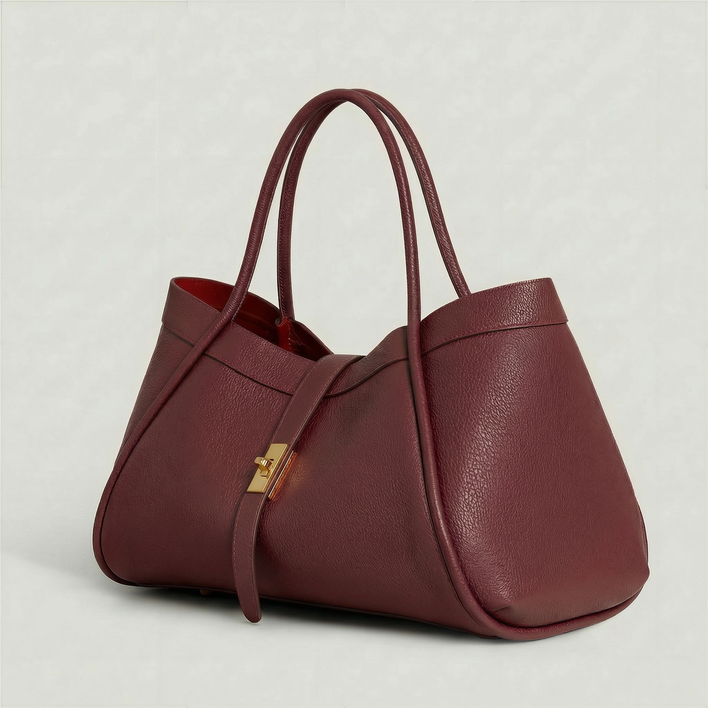Bianca Large Leather Handbag by Clemés