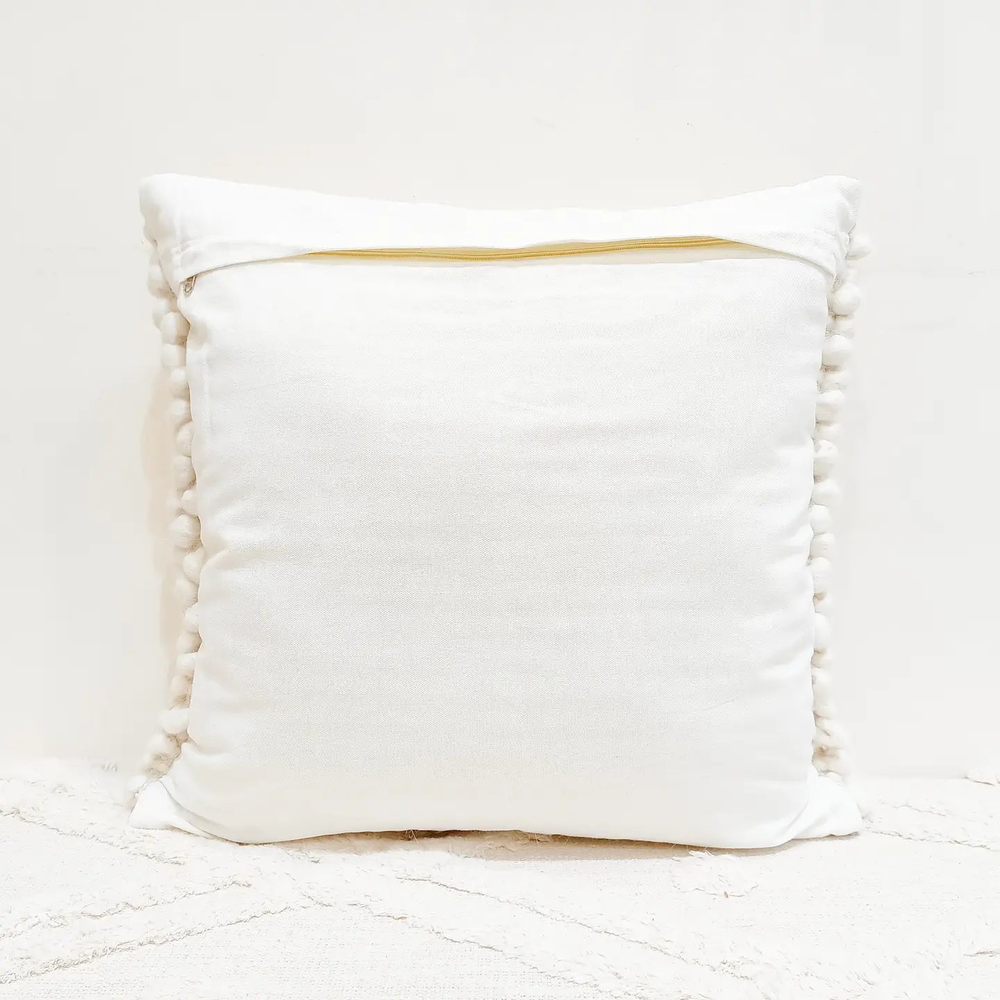 Natural Wool Cushion 50 x 50 cm