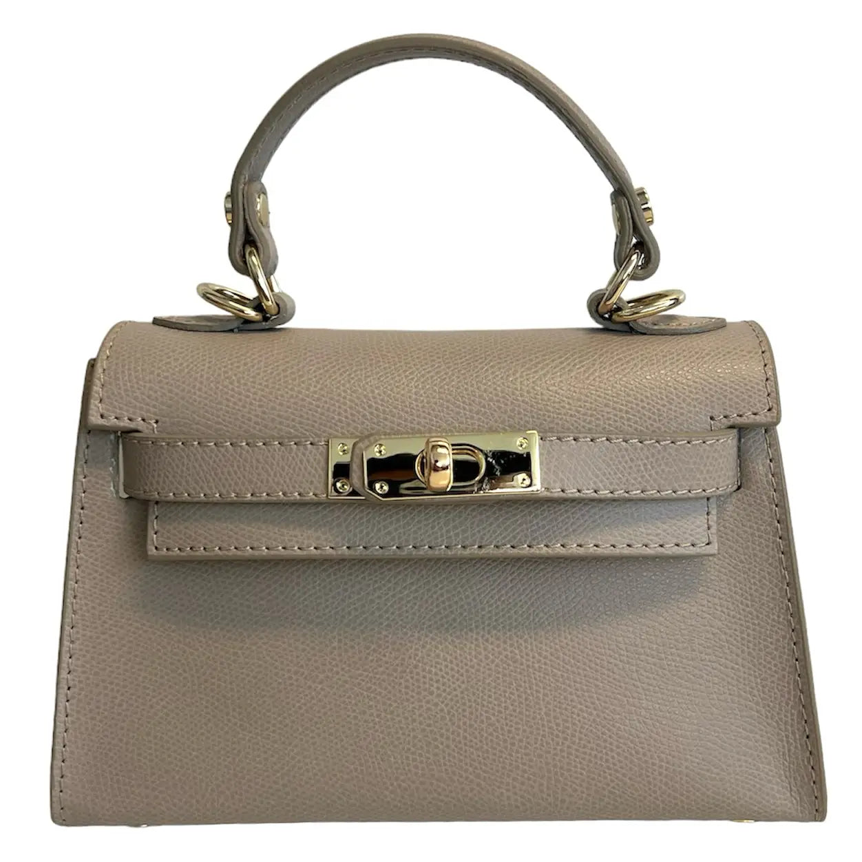 The Mini Kelly Leather Handbag Reimagined by Clemés (14 Colours)