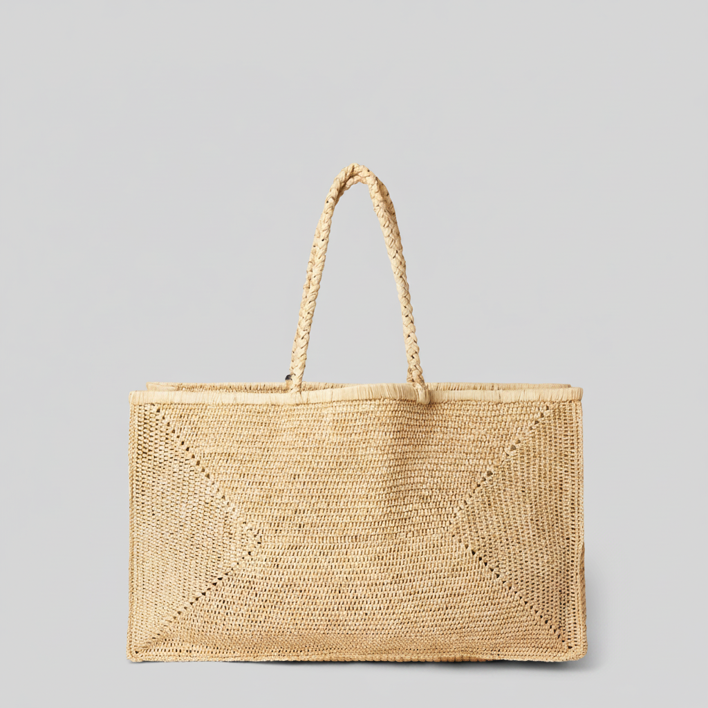 Isotta Raffia Basket by Clemés