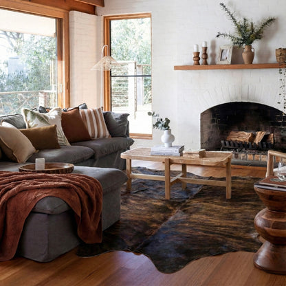 Premium Natural Brazilian Cowhide 184 x 182 cm