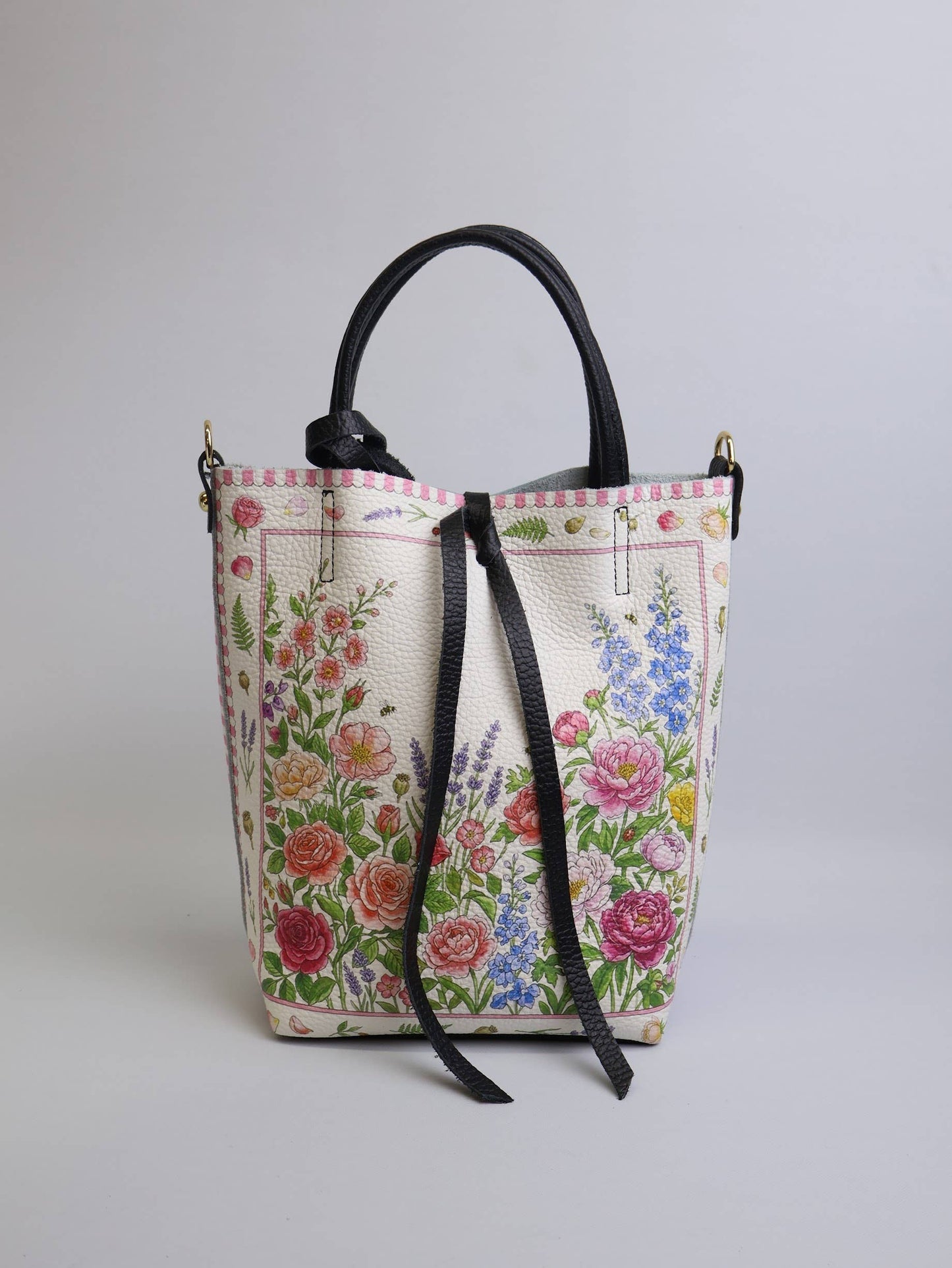 Giada Printed Leather Tote by Clemés (14 Prints)