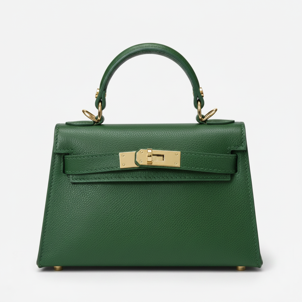 The Mini Kelly Leather Handbag Reimagined by Clemés (18 Colours)