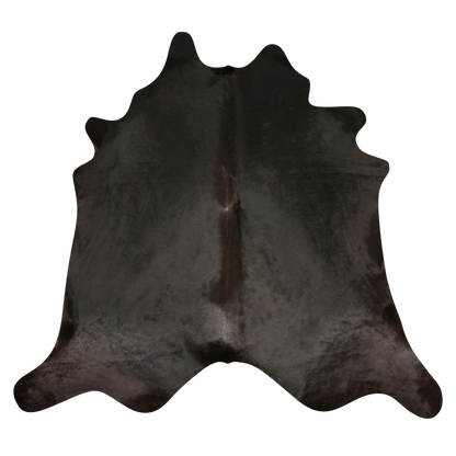 Natural Brazilian Cowhide, Black