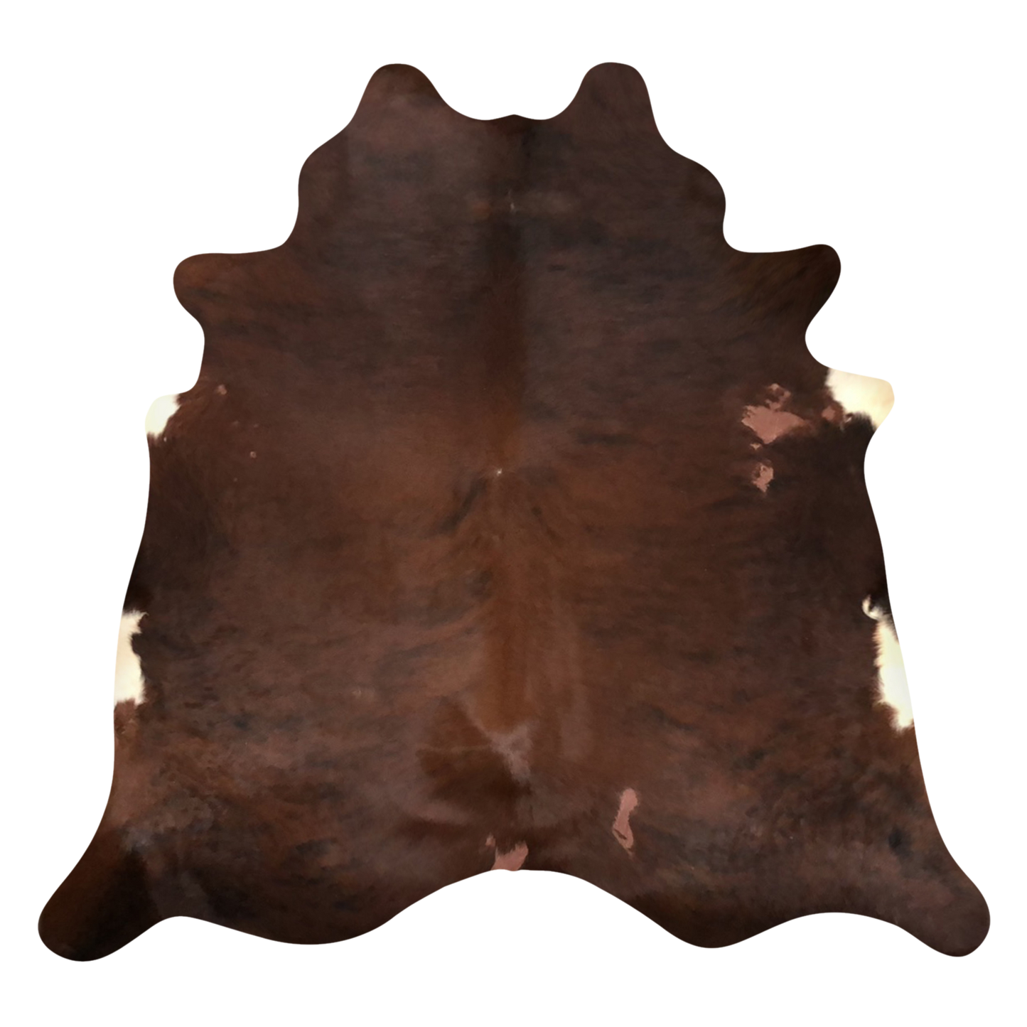 Natural Brazilian Cowhide 208 x 229 cm