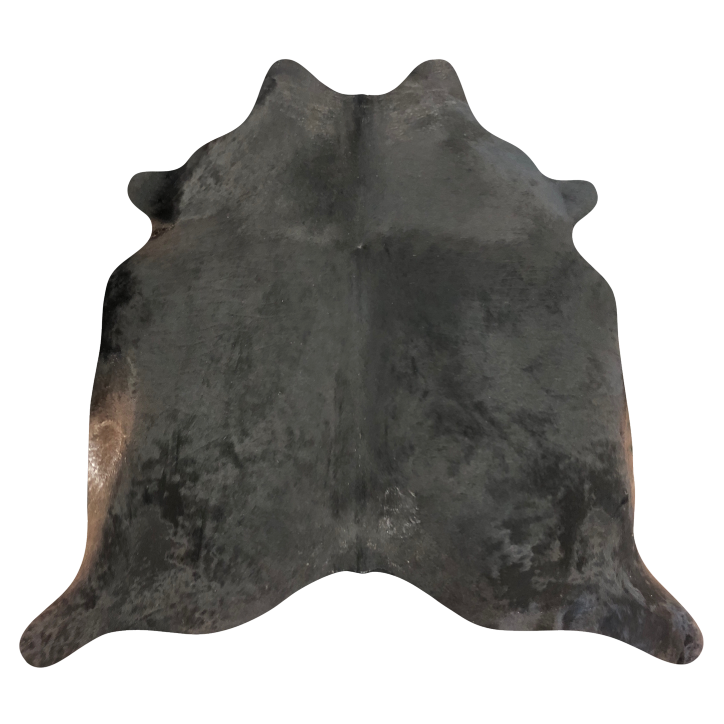 Natural Brazilian cowhide rug in Espresso, Chocolate & Ivory with Exotic markings, 220 x 248 cm