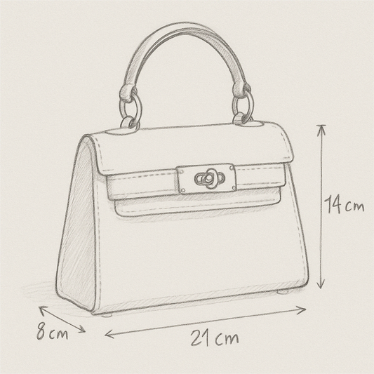 The Mini Kelly Epsom Leather Handbag Reimagined by Clemés