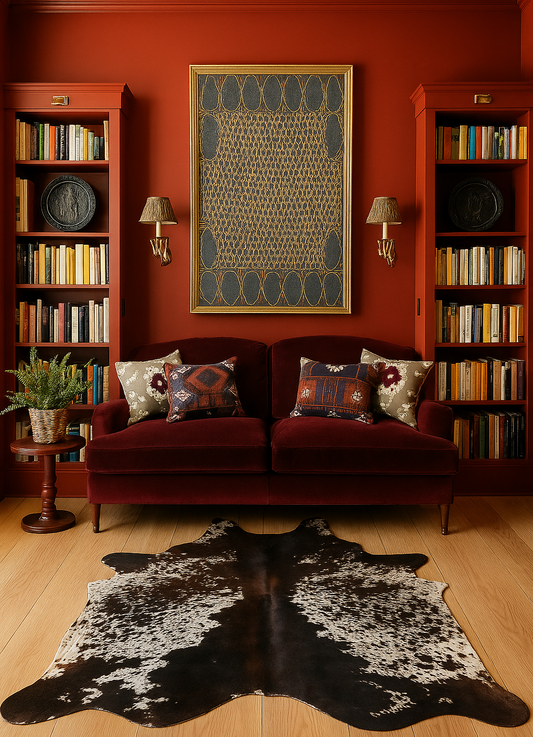 Natural Brazilian Cowhide 203 x 236 cm