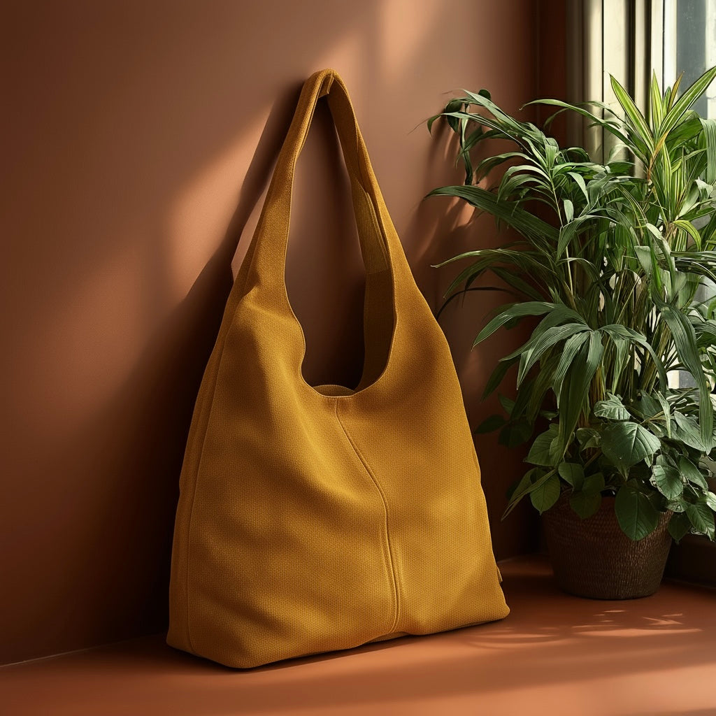 Silvia Suede Slouch Hobo Bag by Clemés (9 colours)