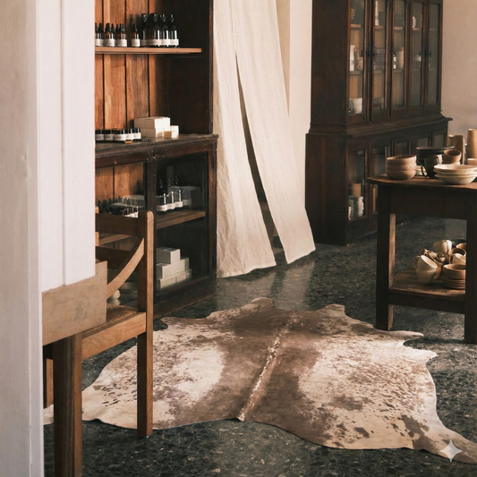 Natural Brazilian Cowhide 183 x 226 cm