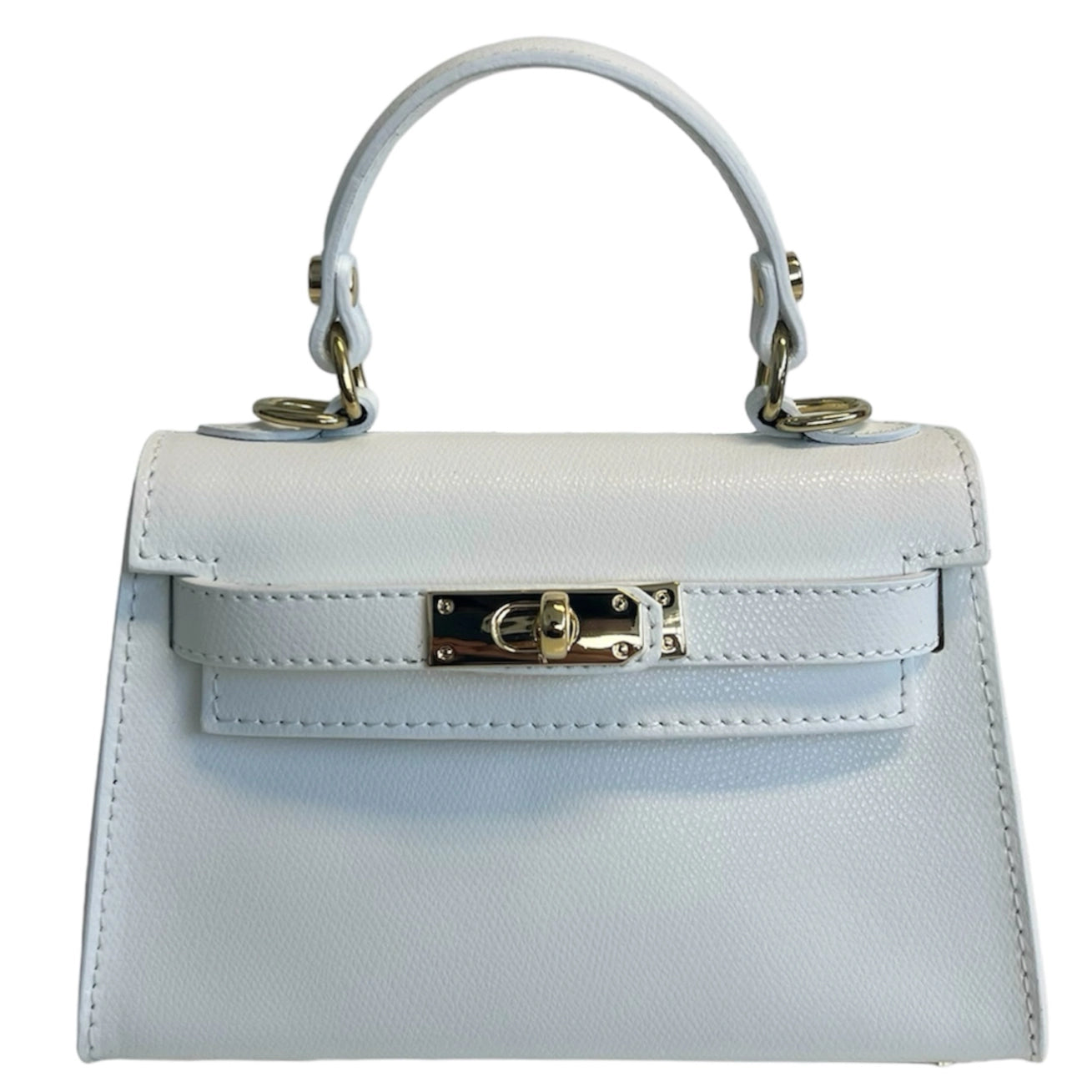 The Mini Kelly Leather Handbag Reimagined by Clemés (14 Colours)