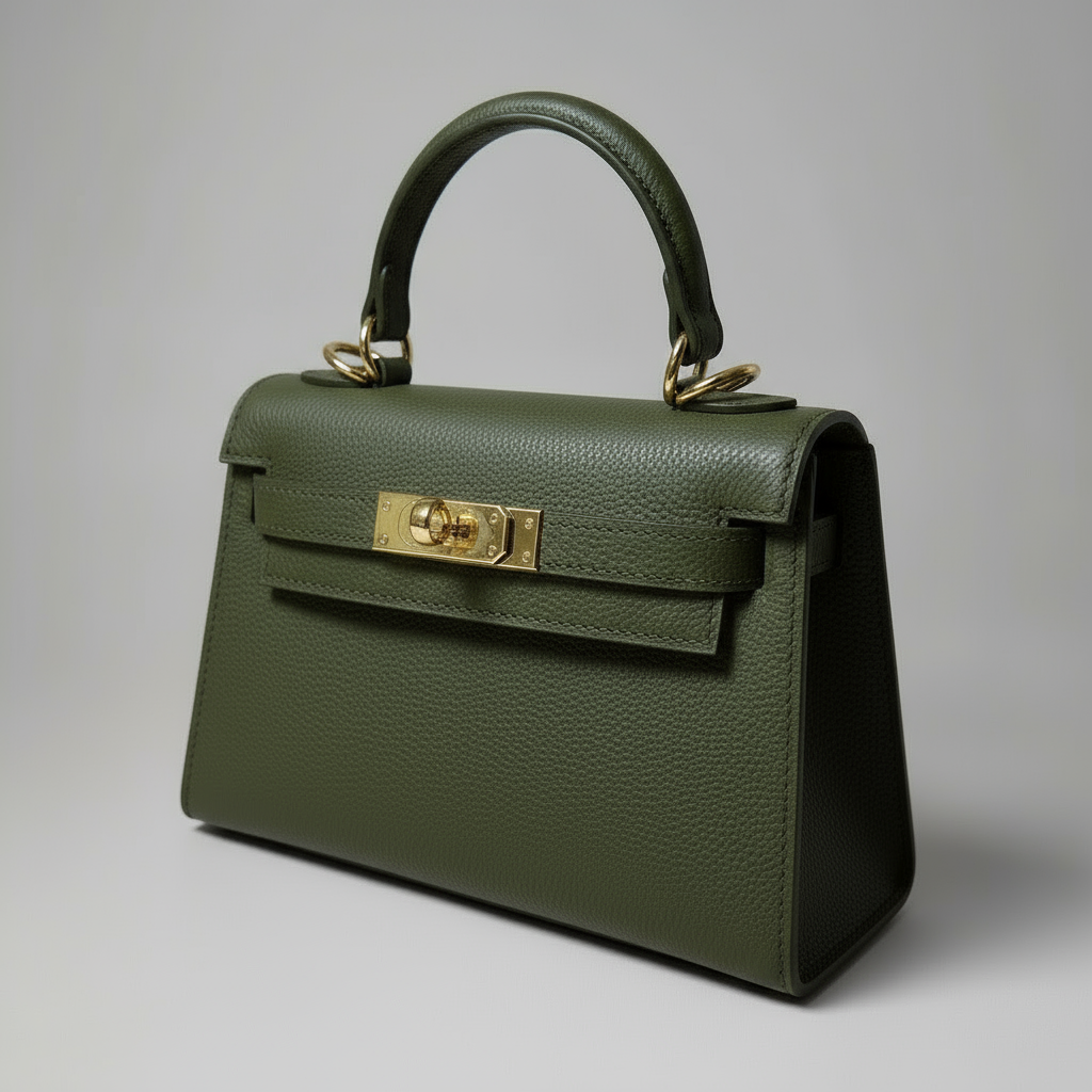 The Mini Kelly Leather Handbag Reimagined by Clemés (14 Colours)