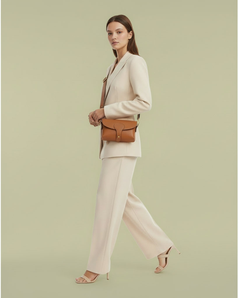 Giulietta Crossbody Bag With Wide Chunky Strap by Clemés