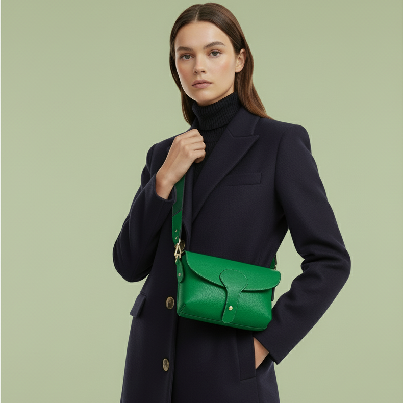 Giulietta Crossbody Bag With Wide Chunky Strap by Clemés