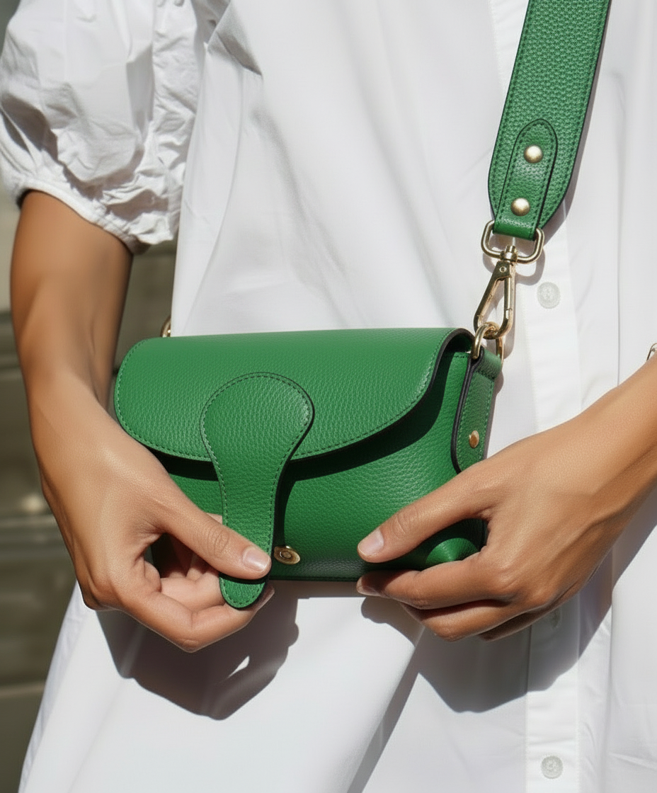 Giulietta Crossbody Bag With Wide Chunky Strap by Clemés