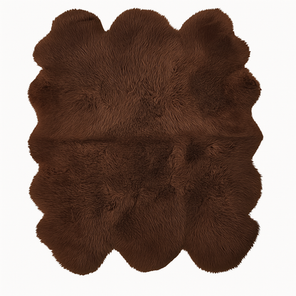 Natural Premium New Zealand Sheepskin Rug & Throw, Sexto, W180 x L180 cm (5 Colours)