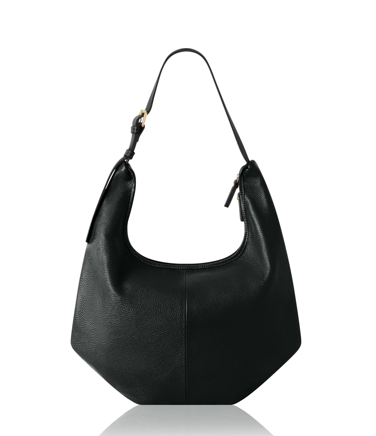 Ludovica Leather Hobo Shoulder Bag by Clemes