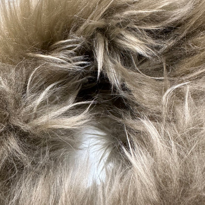 Luxurious Toscana Sheepskin Headband, Taupe