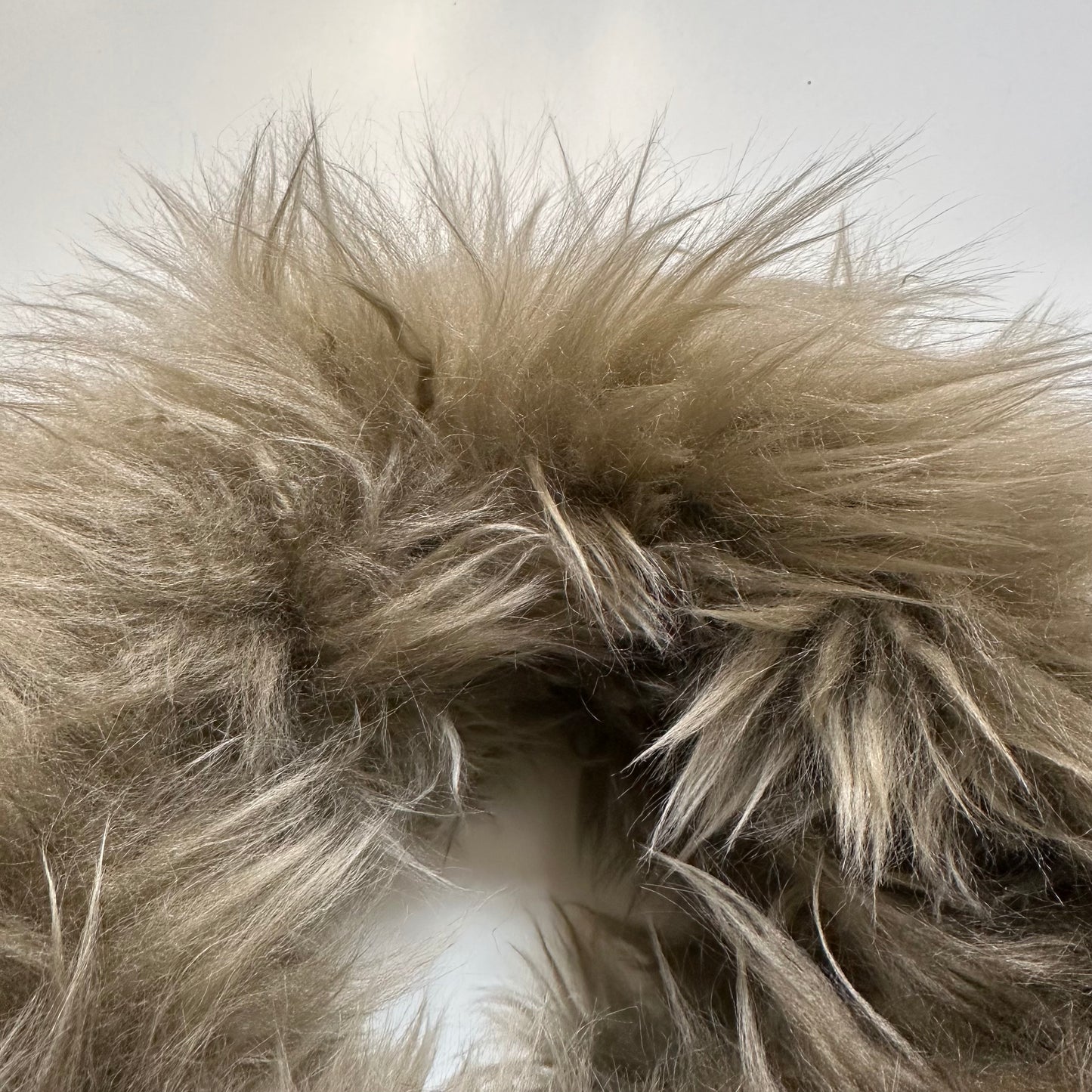 Luxurious Toscana Sheepskin Headband, Taupe