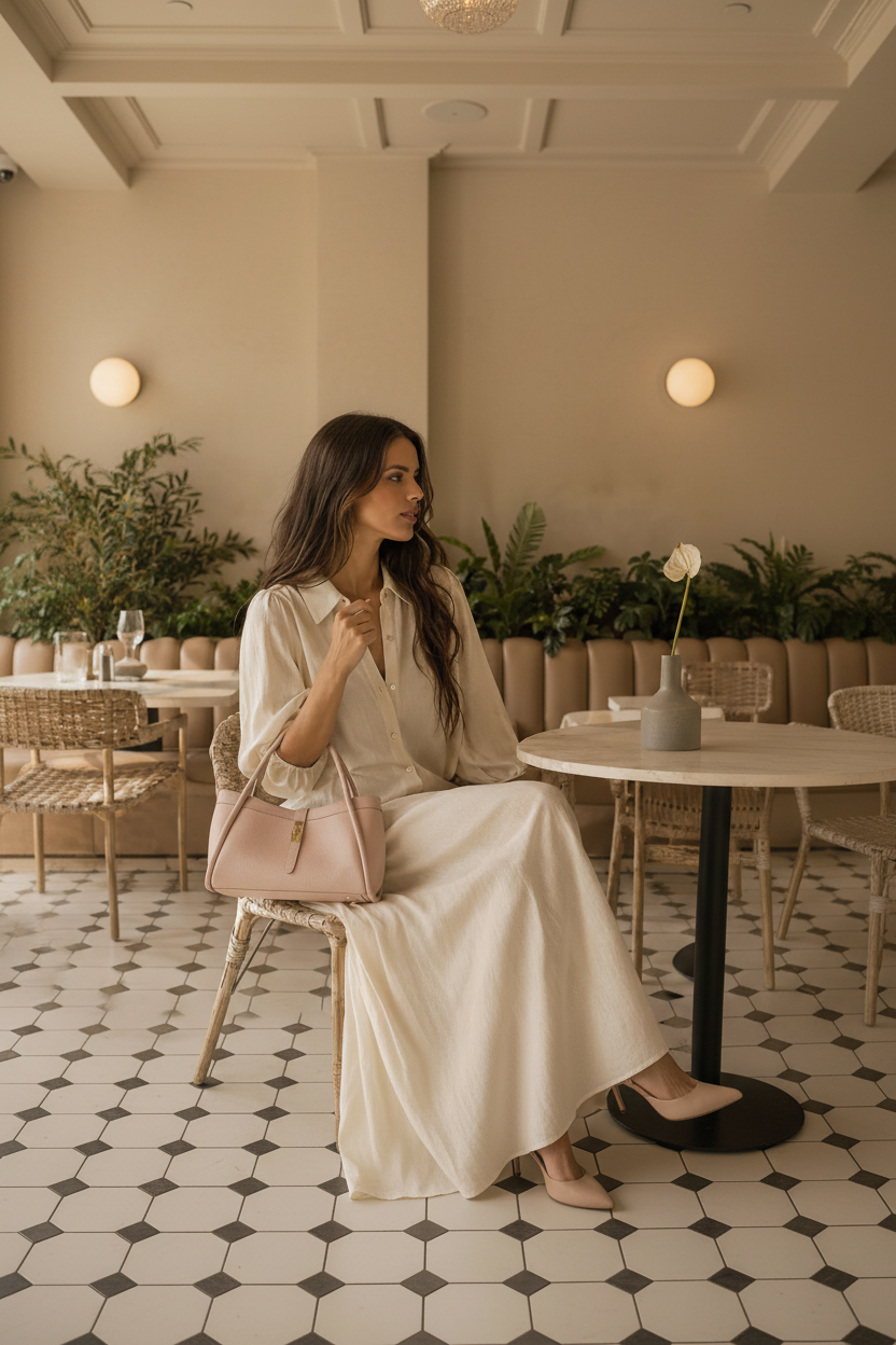 Bianca Mini Leather Bag by Clemés