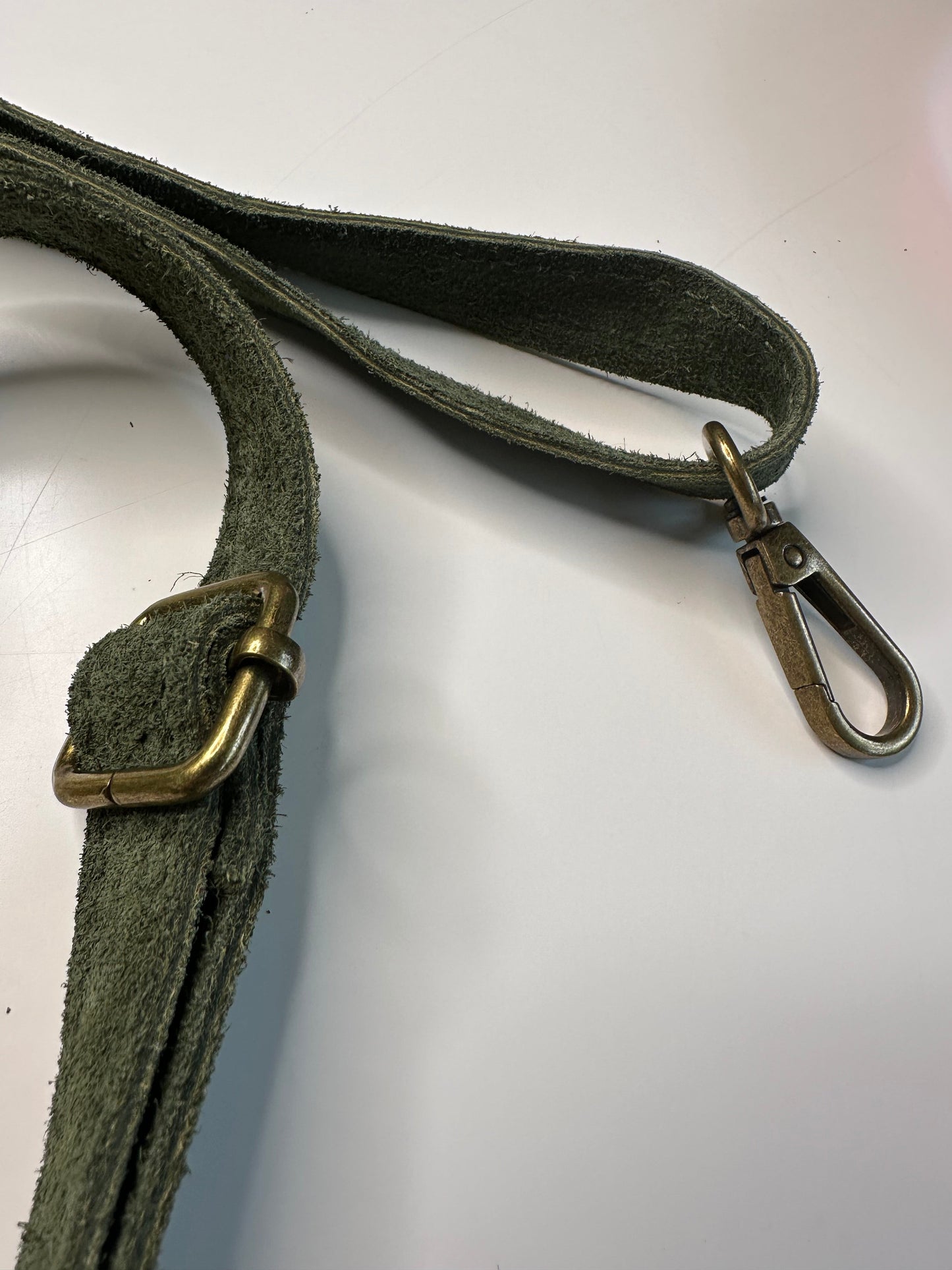 Milano Suede Leather Shoulder Bag & Handbag by Clemés (10 Colours)