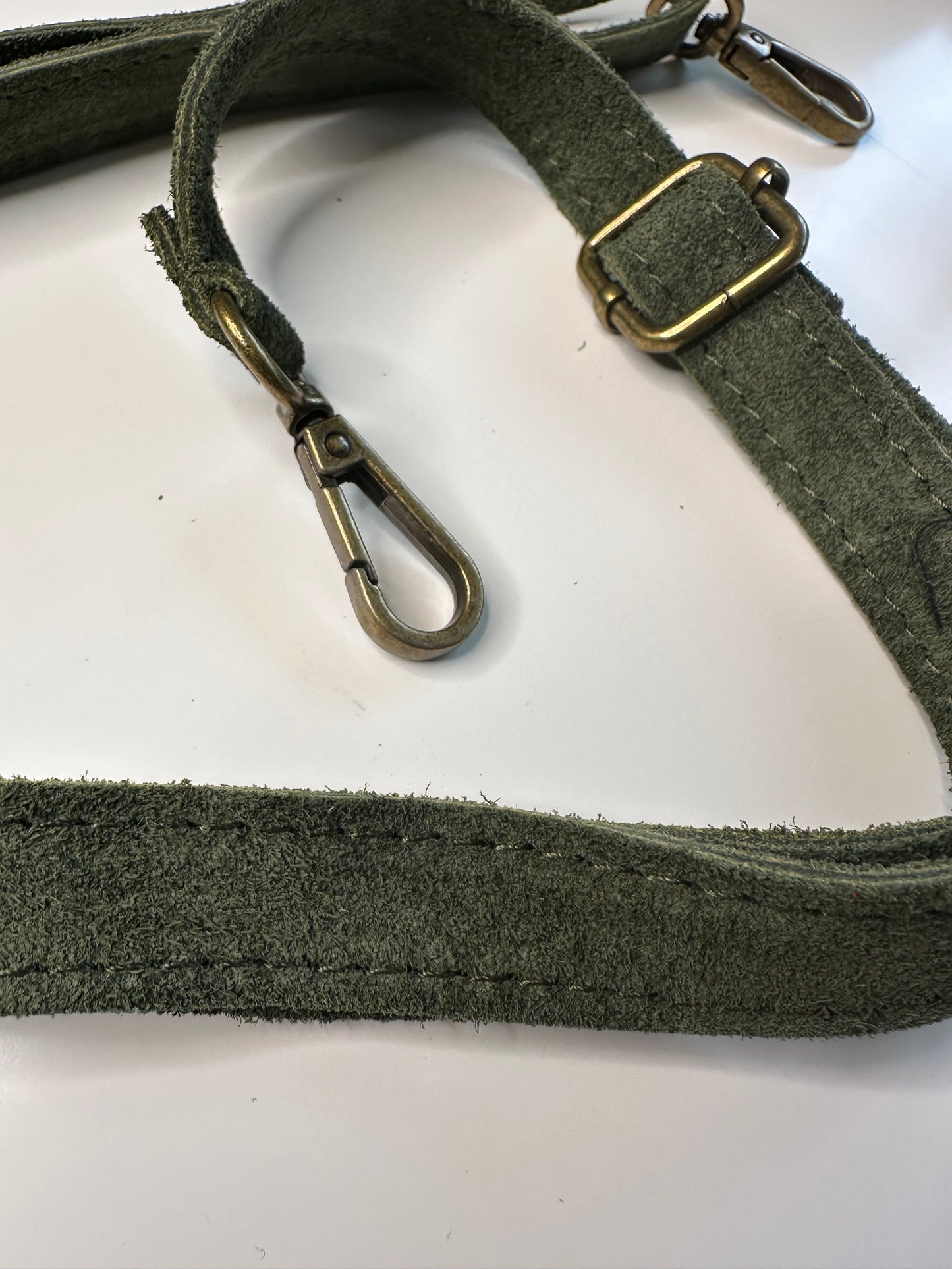 Milano Suede Leather Shoulder Bag & Handbag by Clemés (10 Colours)