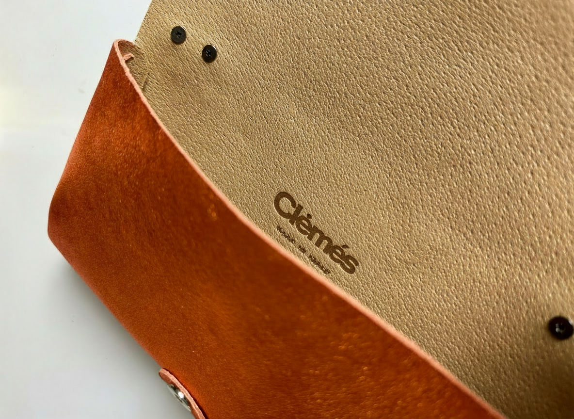 Anima Suede Leather Metallic Clutch Shoulder Bag by Clemés (7 Colours)