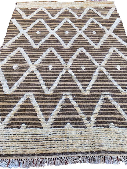 Mosaic Hand Knotted Rug - 156 x 132 cm