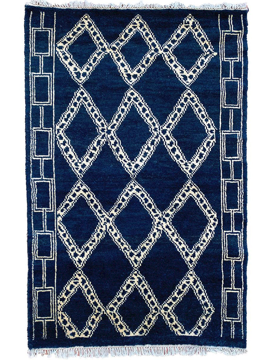 Quadnod Rug Nomad Hand Knotted Rug - 189 x 122 cm – iCowhide UK