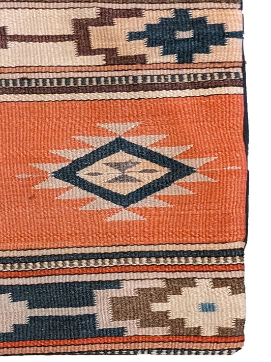Turkish Kilim Vintage Cushion Cover - 40 x 40 cm