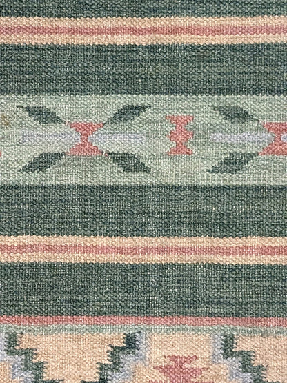 Turkish Kilim Vintage Cushion Cover - 59 x 40 cm