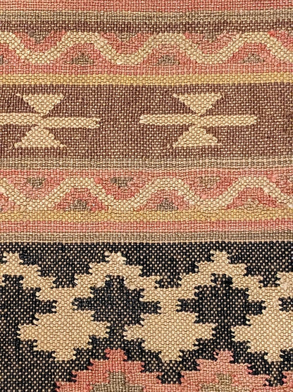 Turkish Kilim Vintage Cushion Cover - 56 x 40 cm