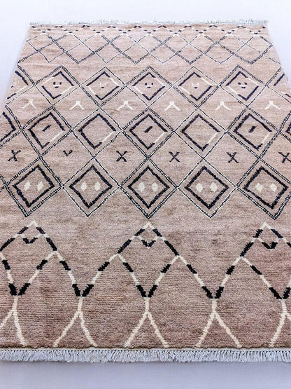Mystical Hand Knotted Rug - 247 x 153 cm