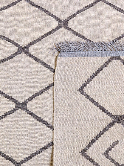 Interlace Flatweave Rug - Size: 159 x 98 cm