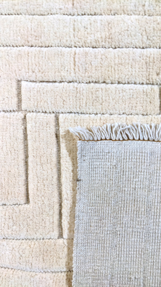 Zeva Hand Knotted Rug - 305 x 262 cm