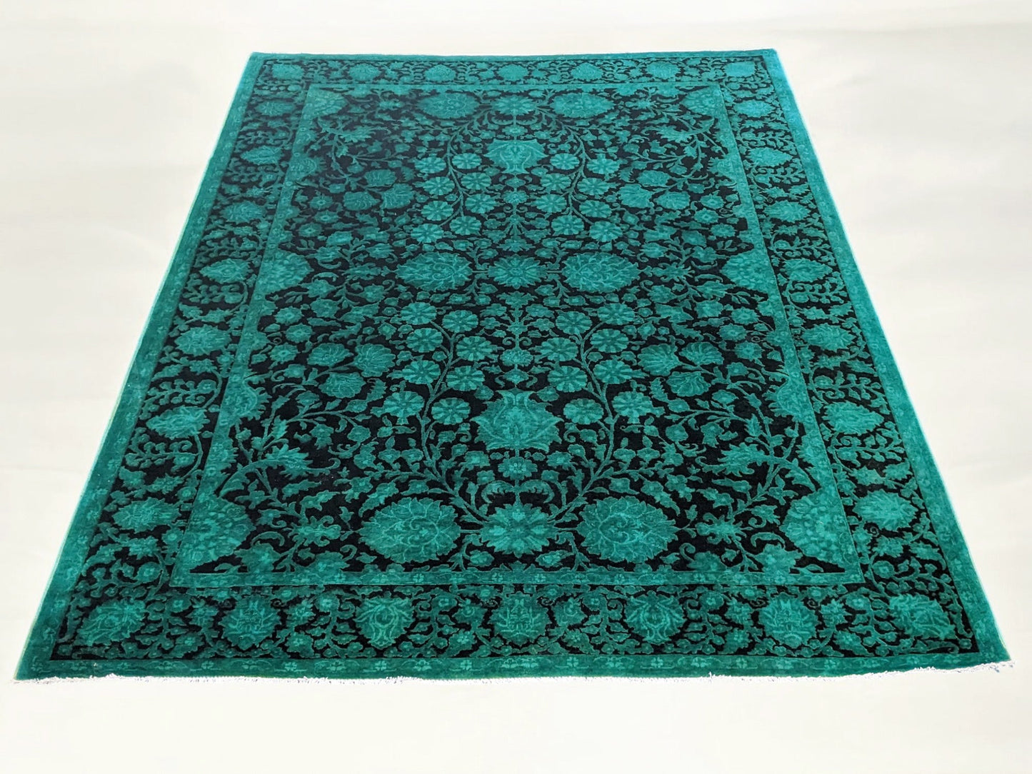 Ziegler Silk Wash Chobi Rug - 277 x 186 cm