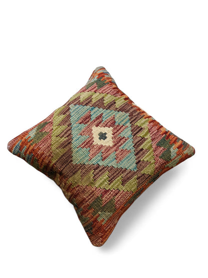 Afghan Kilim Cushion Cover - 45 x 45 cm