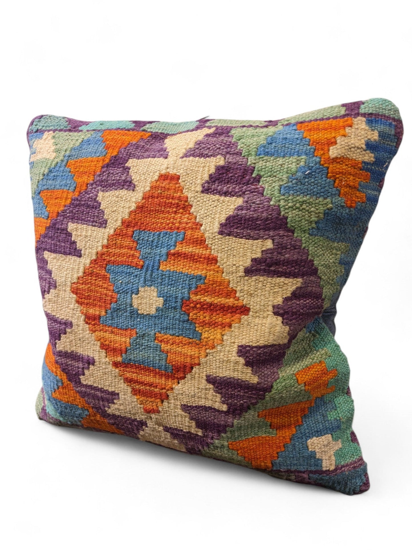 Afghan Kilim Cushion Cover - 45 x 45 cm