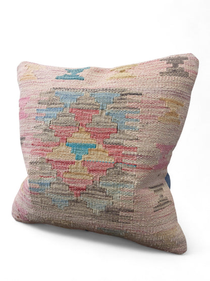 Afghan Kilim Cushion Cover - 45 x 45 cm