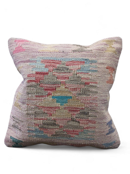 Afghan Kilim Cushion Cover - 45 x 45 cm