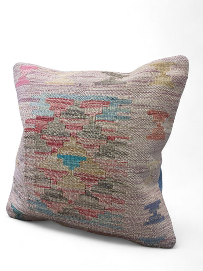 Afghan Kilim Cushion Cover - 45 x 45 cm