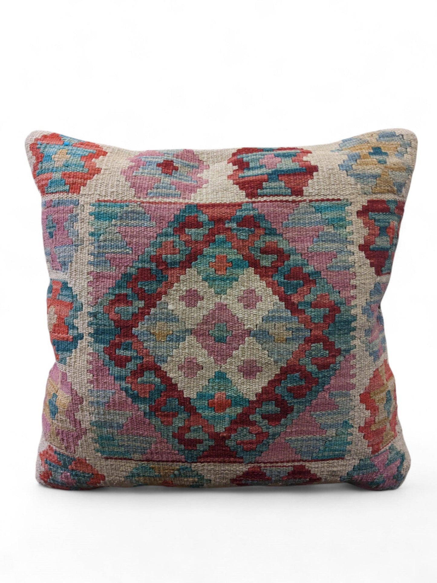 Afghan Kilim Cushion Cover - 45 x 45 cm