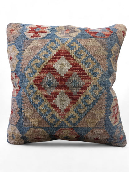 Afghan Kilim Cushion Cover - 45 x 45 cm