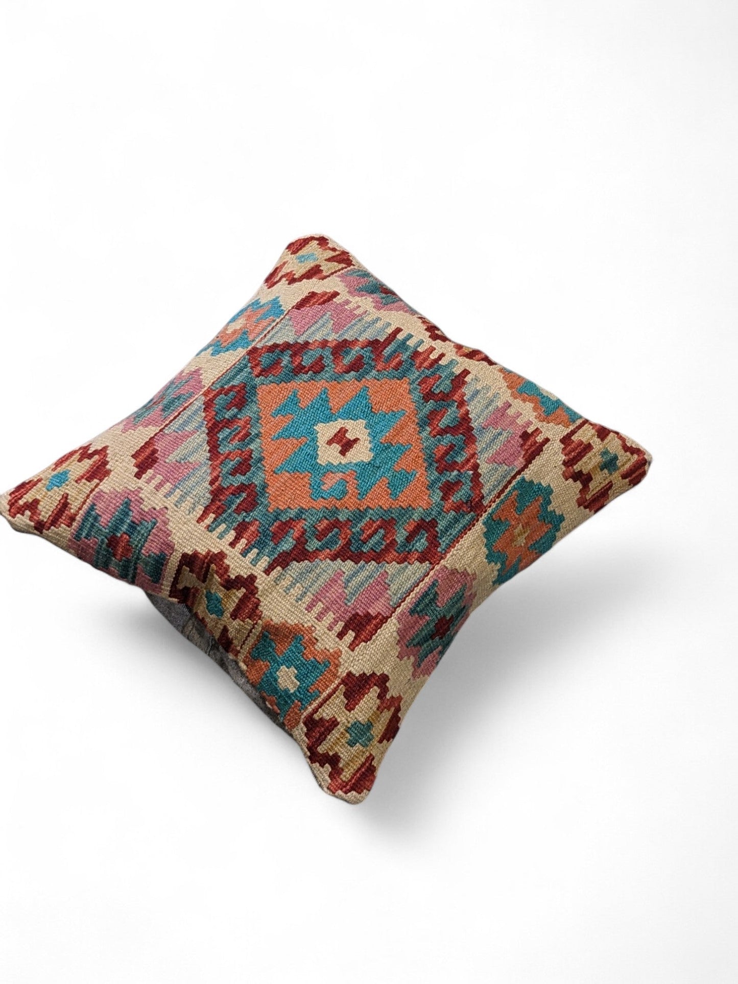 Afghan Kilim Cushion Cover - 45 x 45 cm