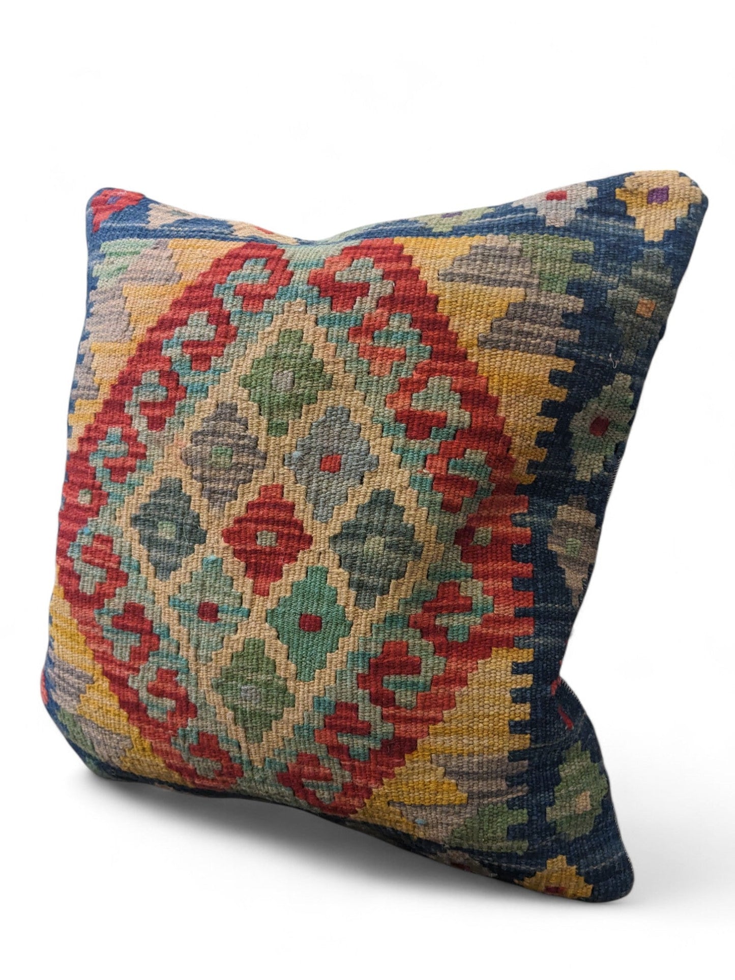 Afghan Kilim Cushion Cover - 45 x 45 cm