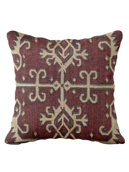 Turkish Kilim Vintage Cushion Cover - 40 x 40 cm