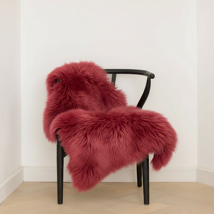 Natural Premium New Zealand Sheepskin Rug & Throw, Single, X-Large (9 Colours)