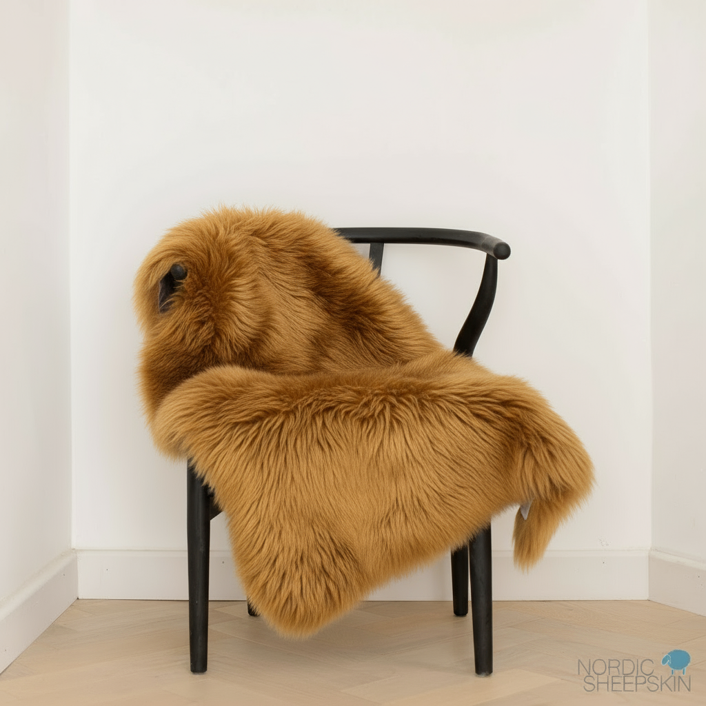 Natural Premium New Zealand Sheepskin Rug & Throw, Single, X-Large (9 Colours)