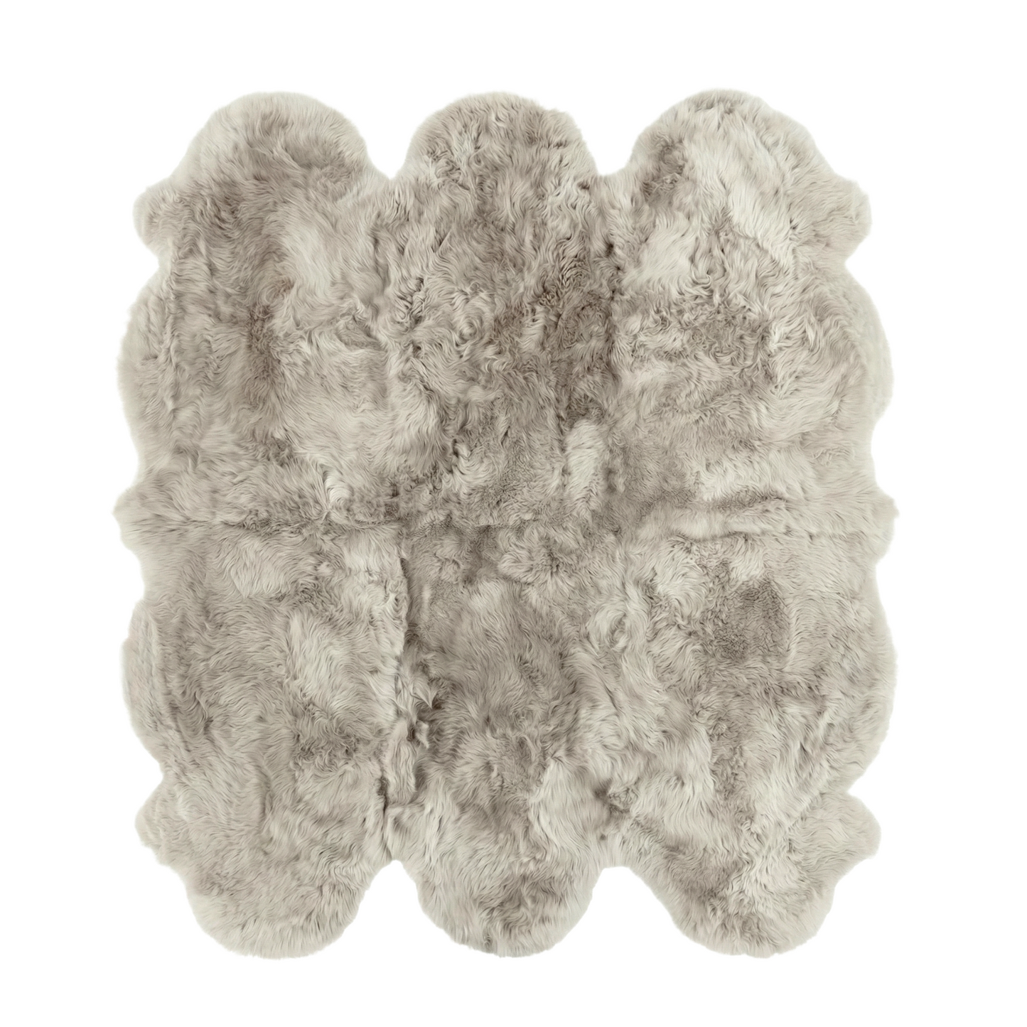 Sexto Sheepskin, L180 x W150 cm, Oyster